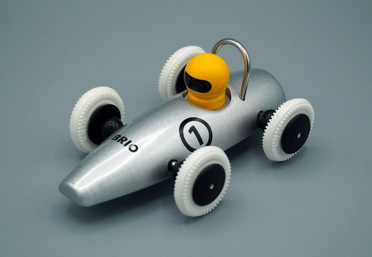 Close-up of a wooden toy puzzle